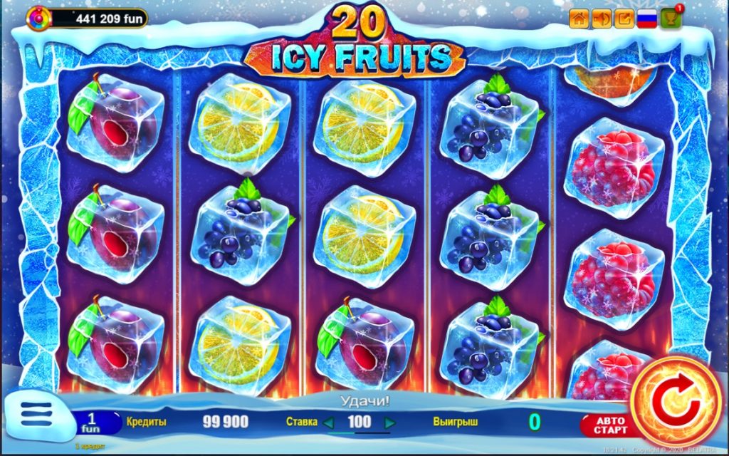 Игровой автомат Icy Fruits
